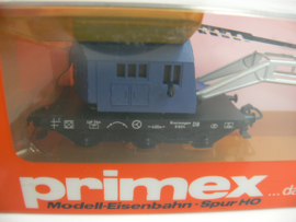 Primex H0  Goederenwagon Kranwagen DB ovp 4556