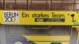 Wiking 1:87 H0 MAN Dubbeldekker Stadsbus BVG Berlin 2000 ovp 731 03 40