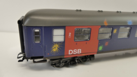 Märklin H0 Personenrijtuig DSB 2e klasse vuurwerk / firework afbeeldingen ovp 4269 AC