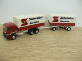 Herpa MAN Vrachtwagen opdruk  Spedition Schomaker