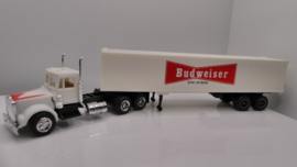 Herpa 1:87 H0 vrachtwagen Kenworth containervervoer Busweiser USA ovp 850223