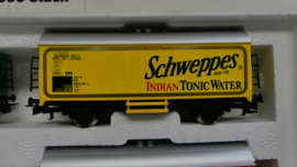 Märklin H0 koelwagons Set der Schweppes Zug ovp 84400 Wisselstroom