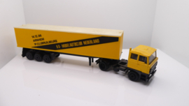 EFSI 1:87 H0 Vrachtwagen DAF 1e club ruilbeurs Arnhem 14-12-1986 H0 Modelautoclub Nederland