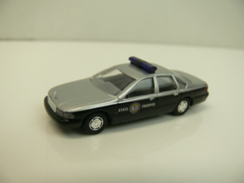 Busch 1:87 H0 Chevrolet Caprice State Police North Carolina Highway USA model  ovp 47691