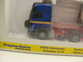 AWM 1:87 H0 Vrachtwagen Mercedes Trifleet transport Kreykenbohm Spedition Holzminden ovp 50943.2