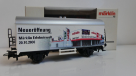 Märklin H0 goederenwagon reclame koel wagon Märklin Neueröffnung 20 10 2006 ovp 94295