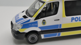 Herpa 1:87 H0 Mercedes Benz Sprinter Zweden Polis ovp 094719
