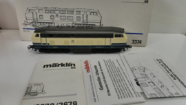 Märklin H0  dieselloc DB BR 216 Ovp 3374 Wisselstroom delta Digitaal