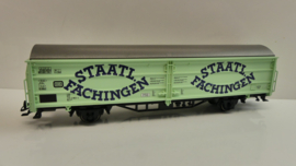 Märklin H0 Gesloten goederenwagon Schuifwandwagen Staatl. Fachingen OVP 47281