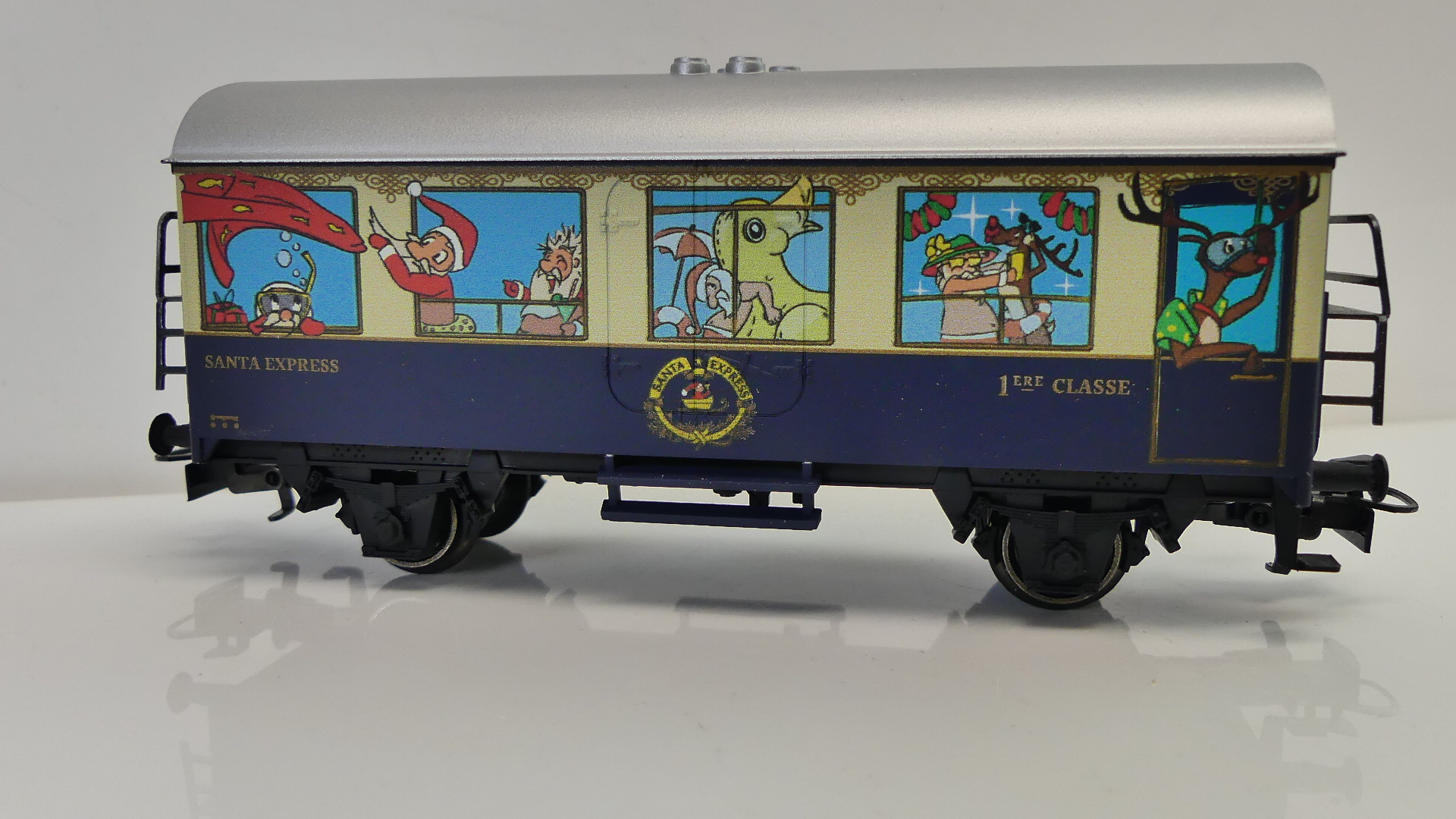 Märklin H0 goederenwagon Koelwagon Die Wilde 13 uitgave 2018 Santa Express Weihnachten Kerst ovp 4415.656