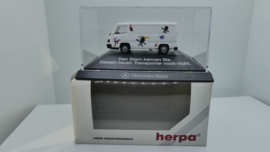 Herpa 1:87 H0 Mercedes Benz D100 Den Stern Kennen Sie, Diesen Neuen Transporter noch nicht ovp 035750 Private Collection