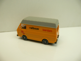 Wiking  1:87 HO VW LT Opdruk Railbouw Leerdam