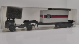 Brekina 1:87 H0 vrachtwagen Mercedes-Benz LPS 338 met Container DB ovp 48012