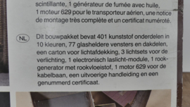 Faller H0 1:87 bouwdoos Machine fabriek Exclusiv model 1984 ovp B-981 !!Let op lezen!!