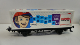 Marklin H0 goederenwagon containerwagon Club Jaarwagen 2015 Start up  ovp 48615