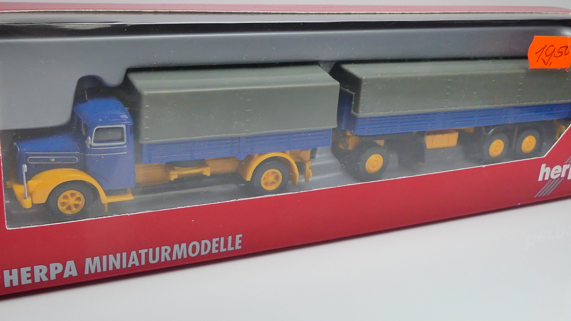 Herpa 1:87 H0 vrachtwagen  MAN F8 ovp 150996