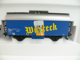 Marklin H0  goederenwagen set Schweiz: EX bier ketelwagon + Brauerei Warteck koelwagon Exclusiv Toys R Us ovp 4512