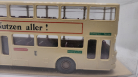 Wiking 1:87 H0 MAN sd200 BVG Berlin opdruk BVG ...zum Nutzen Aller !