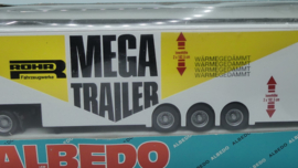 Albedo 1:87 H0 vrachtwagen MAN Mega Trailer ovp  800037