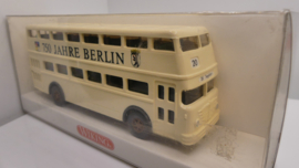 Wiking 1:87 H0 BUS Büssing 750 Jahre Berlin BVG lijn 20 Tegelort