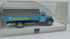 Wiking 1:87 H0 Vrachtwagen Magirus Mercur Krombacher Pils ovp 2673 Krombacher Collection