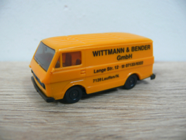 Herpa VW LT opdruk Wittmann & Bender Gmbh