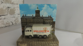 Leotec HO 1:87 Mercedes Vrachtwagen opdruk Speelgoed Amsterdam 1984 Promo uitgave incl ovp