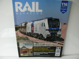 Railmagazine nummer 381 januari-februari  2021