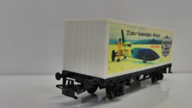 Marklin H0 containerwagen The blue Flame Museum Sinsheim weltrekord ovp 4481