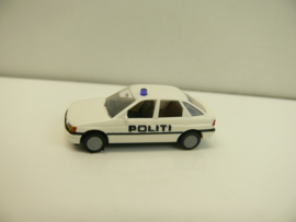 Busch 1:87 H0  Ford Escort Politi Denemarken ovp 45728