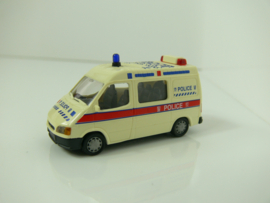 Rietze 1:87 Ford Transit Police Hong Kong Zeldzaam 50714