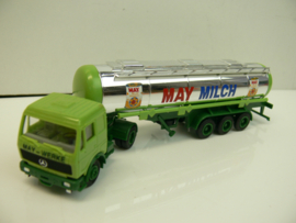 AWM 1:87  H0 vrachtwagen mercedes  May milch tankwagen OVP