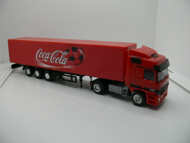 AWM 1:87 H0 vrachtwagen Mercedes Coca Cola voetbal