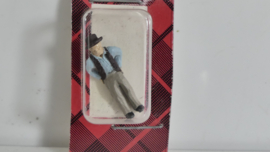 Weston Mini figure HO 1:87 cowboy Man ovp 1235