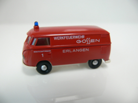Brekina 1:87 VW Bulli T1 Werkfeuerwehr Gossen Erlangen