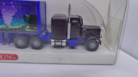 Wiking 1:87 H0 vrachtwagen USA Peterbilt 40ft Container vervoer ATLANTA 1996 Olympische Spelen ovp 527 03 39