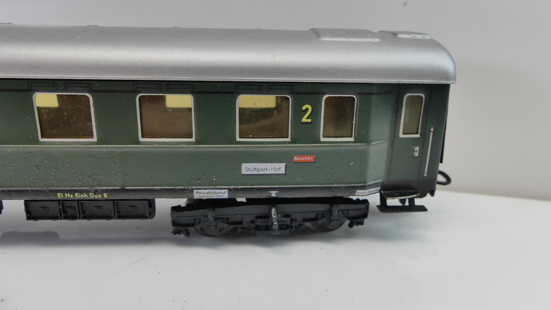 PRIMEX Märklin  H0  personenwagon D Zug Wagen Groen DB 2e klasse  ovp 4037