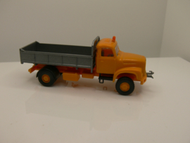 Roskopf RMM 1:87 H0 Vrachtwagen Saurer zandkiep wagen werkverkeer