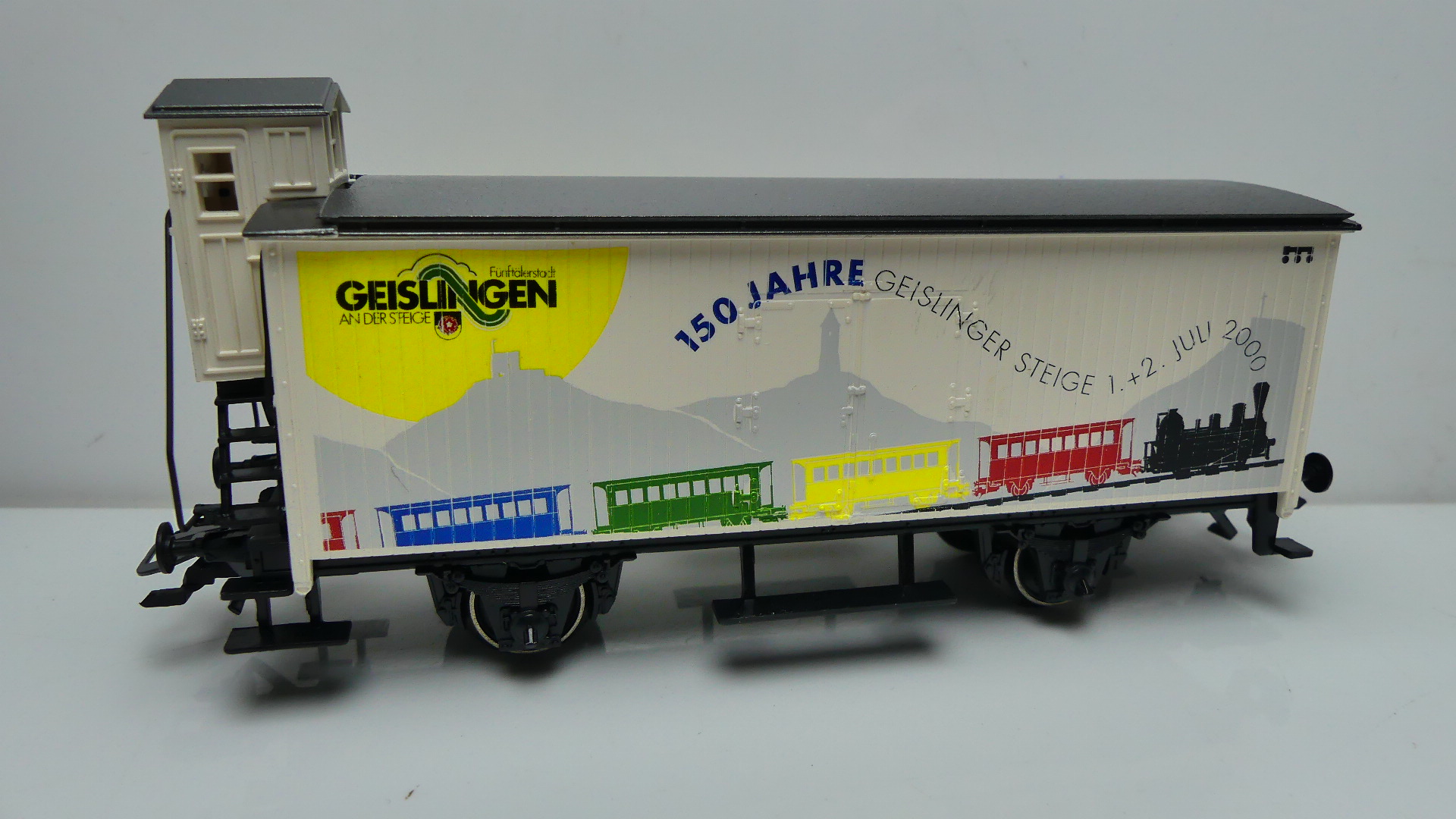 Märklin H0 Goederenwagon 150 Jahre Geislinger Steige 2000 SOMO ovp 4680.069