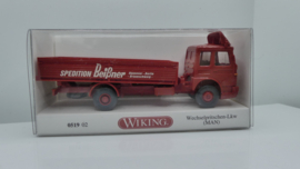 Wiking 1:87 H0 vrachtwagen MAN Spedition Beißner ovp 0519 02