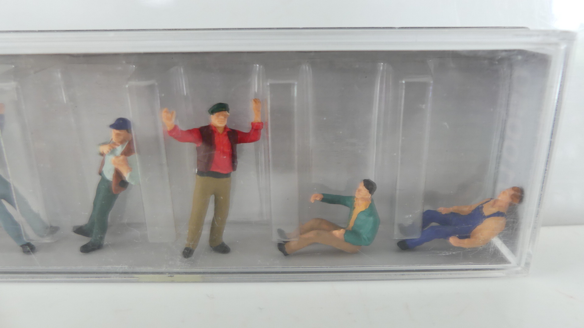 Preiser 1:87 H0  werkers SAW Mill Crew USA uitgave ovp 1010050