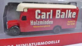 Herpa 1:87 H0 Mercedes Carl Balke Holzminden ovp 143929