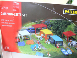 Faller H0 1:87 camping tenten set ovp 130504