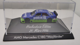 Herpa 1:87 H0  Mercedes Benz DTM AMG Mercedes Benz C 180  Mayländer Hockenheim Edition 21 März 1996 ovp 036726
