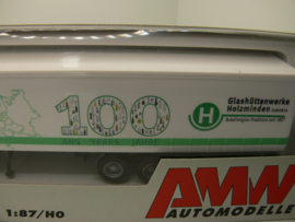 AWM 1:87 H0 Vrachtwagen Mercedes 100 Jahre GlashÜttewerke Holzminden ovp 50085.1