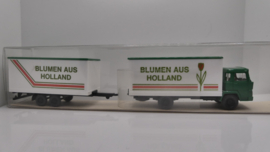 Wiking 1:87 H0 Vrachtwagen Magirus Blumen aus Holland (24 426)