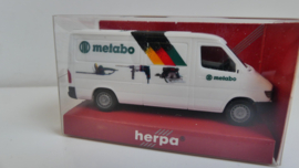 Marklin H0 Goederenwagon Niederbord Metabo met Mercedes bus ovp
