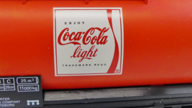 Märklin H0 Goederenwagon ketelwagen SJ Zweden opdruk Enjoy Coca Cola Light Trademark REGD ovp