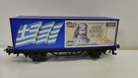 Märklin H0 goederenwagon Griekse bank uitgave europa Serie 1993