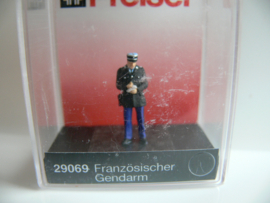 Preiser H0 OVP 29069 Franse Gendarme politie agent
